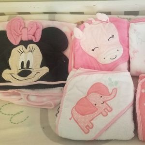 Baby girl towels (SOLD)